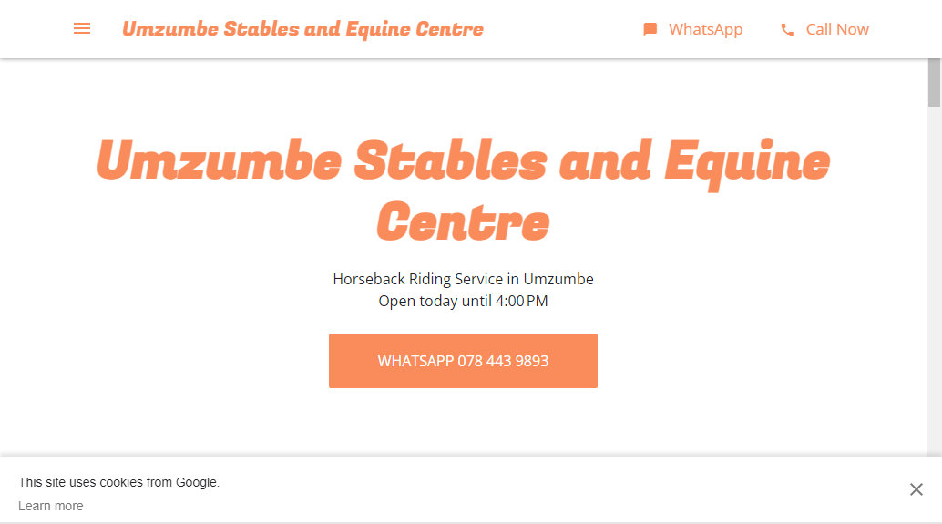 Umzumbe Stables and Equine Centre