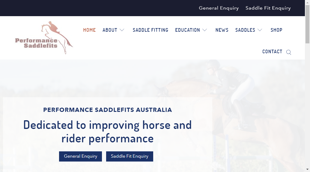 Performance Saddlefits Southern Sydney