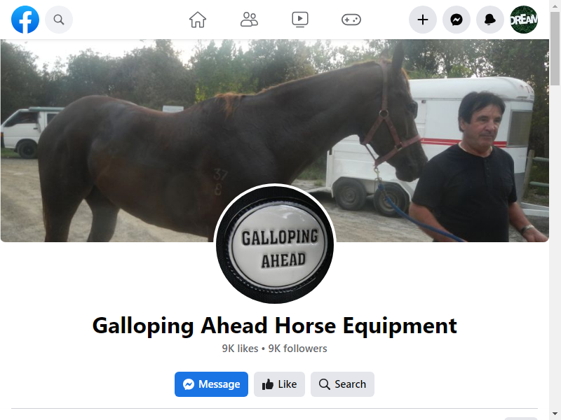 Galloping Ahead Horse Equipment