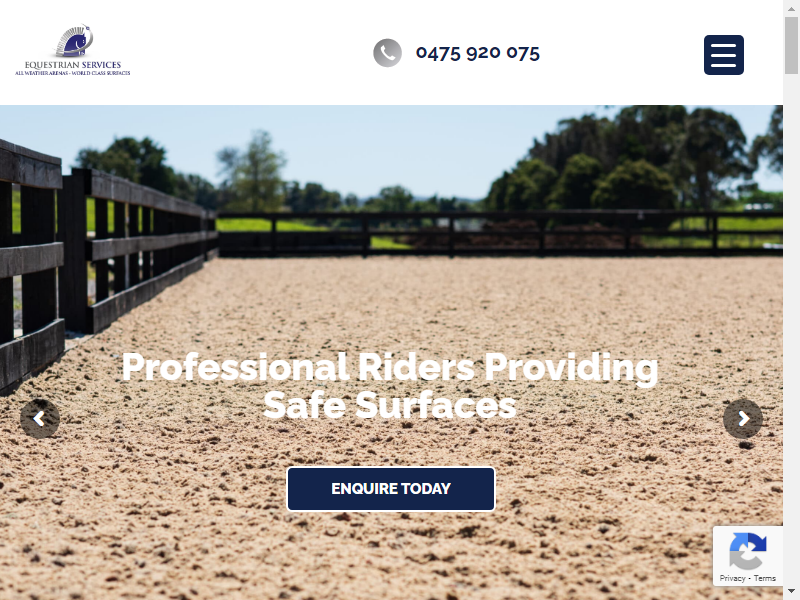 Equestrian Services All Weather Arenas