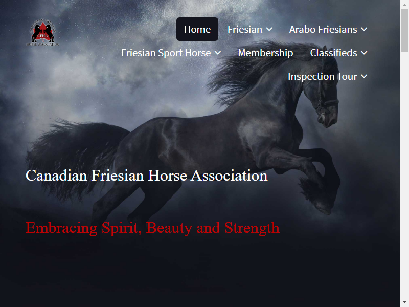 Canadian Friesian Horse Association