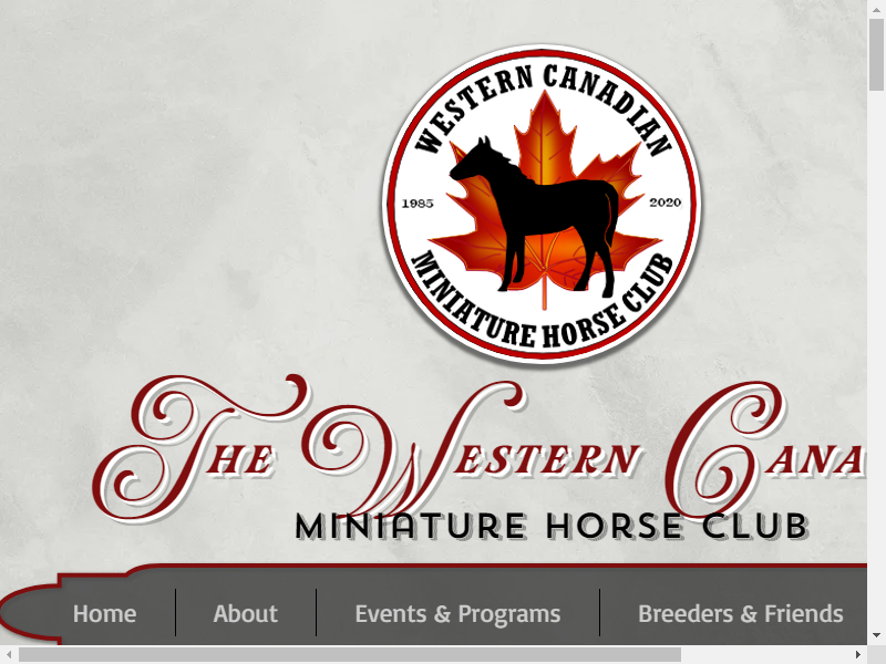 Western Canadian Miniature Horse Club