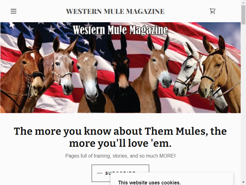 Western Mule Magazine