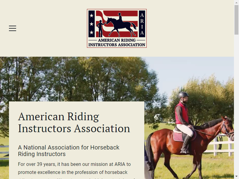 American Riding Instructors Association - ARIA