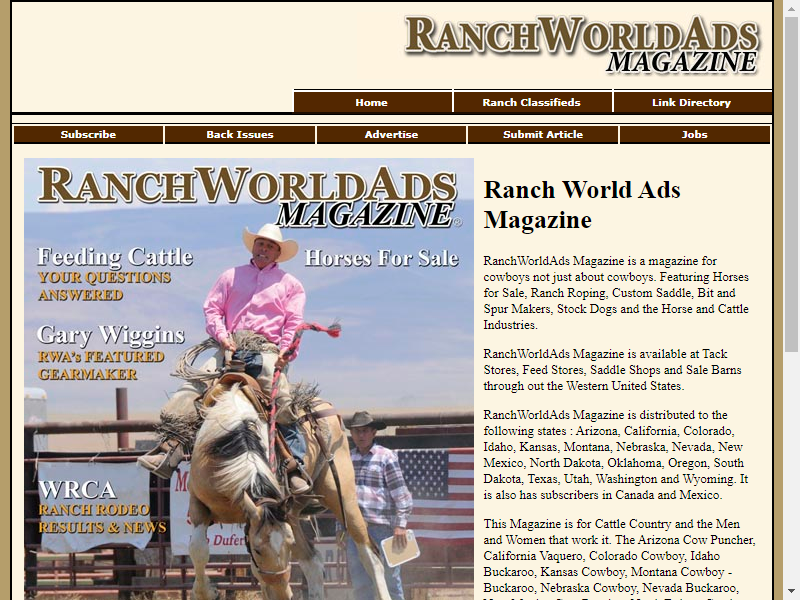 RanchWorldAds Magazine