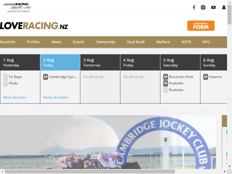 New Zealand Thoroughbred Racing