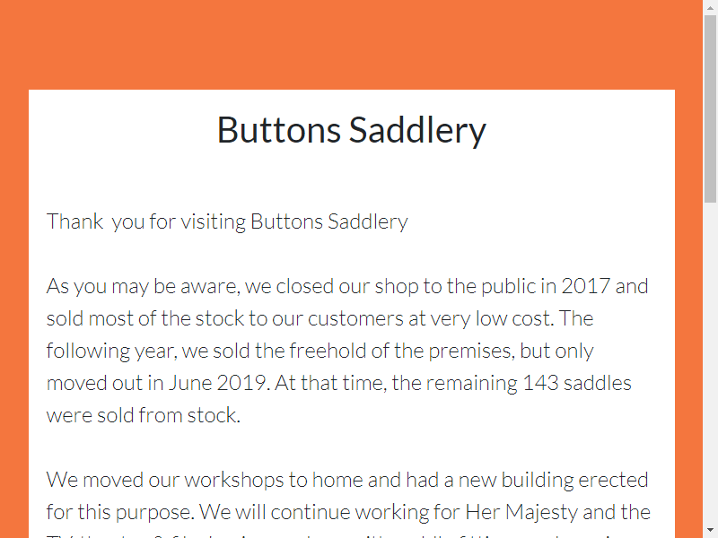 Buttons Saddlery