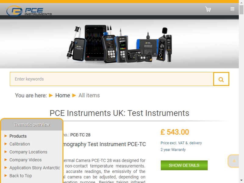 PCE Instruments UK Ltd