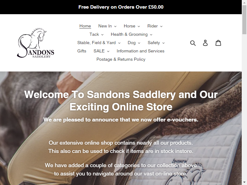 Sandons Saddlery & Country Clothing