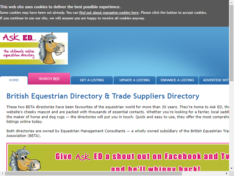 British Equestrian Directory