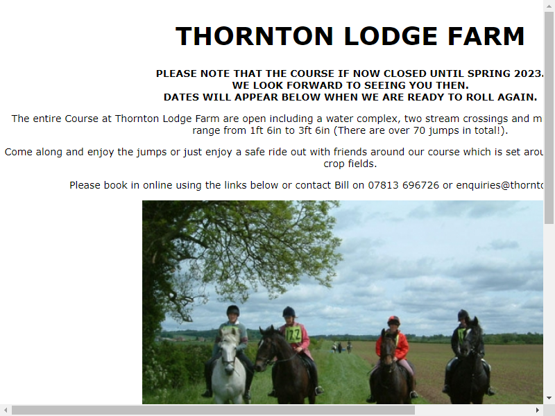 Thornton Lodge Country Sports Ltd