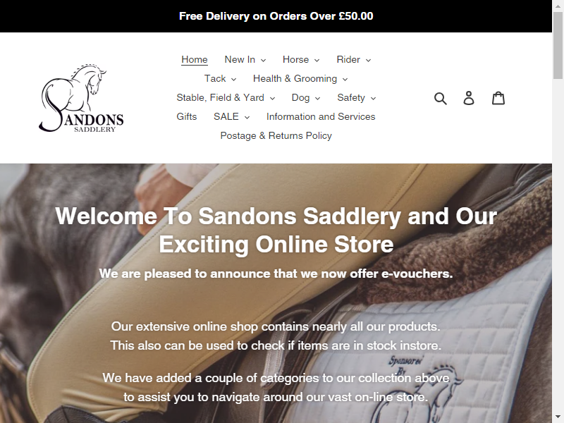 Sandons Saddlery & Country Clothing