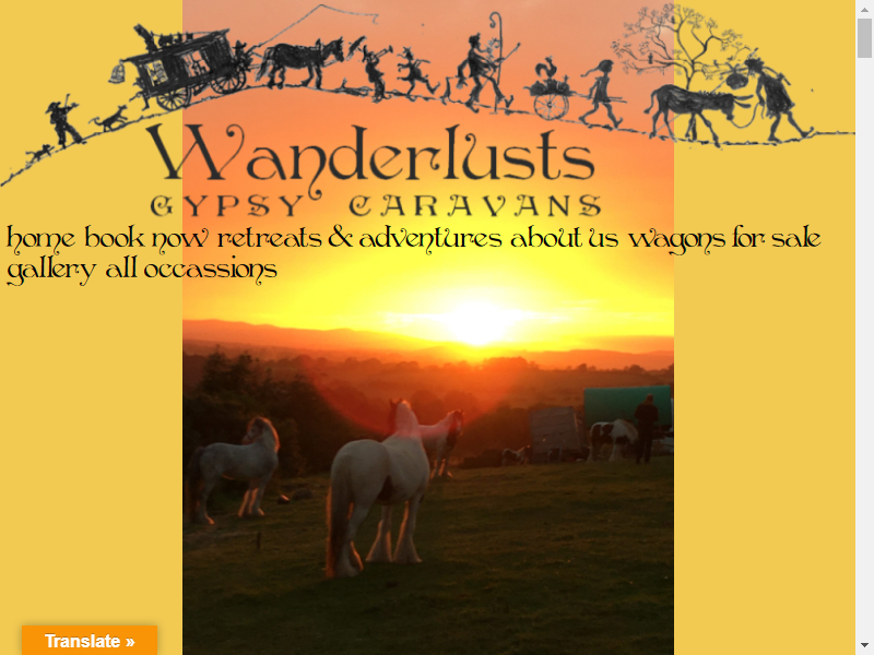 Wanderlusts Gypsy caravans