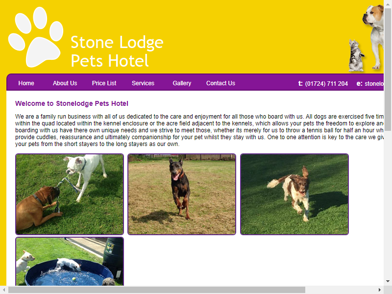 Stone Lodge Pets Hotel - Boarding kennels and cattery