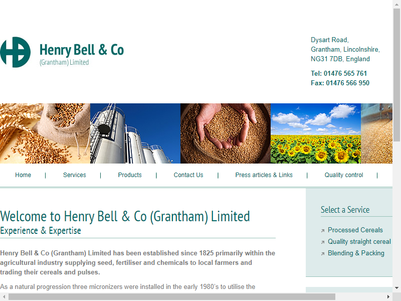 Henry Bell & Co (grantham) Ltd