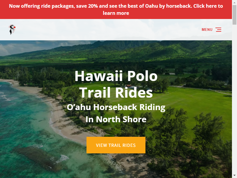 Hawaii Polo Oceanfront Trail Rides