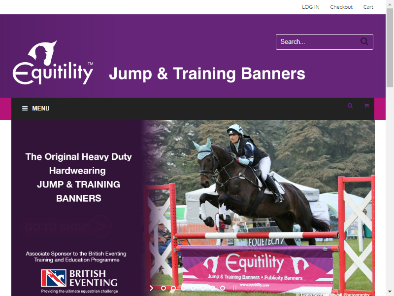 Equitility Jump & Training Banners