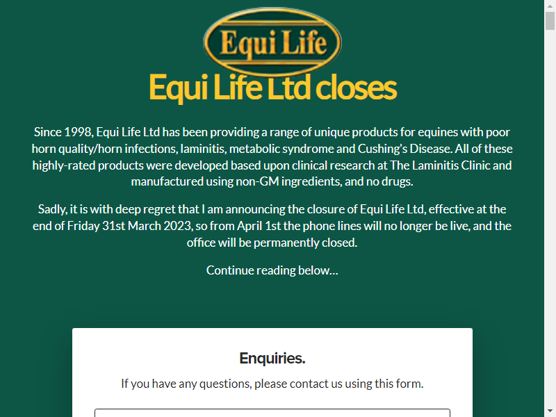 Equi Life Ltd