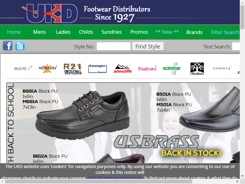 UK Distributors (Footwear)