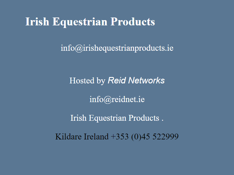 Irish Equestrian Products