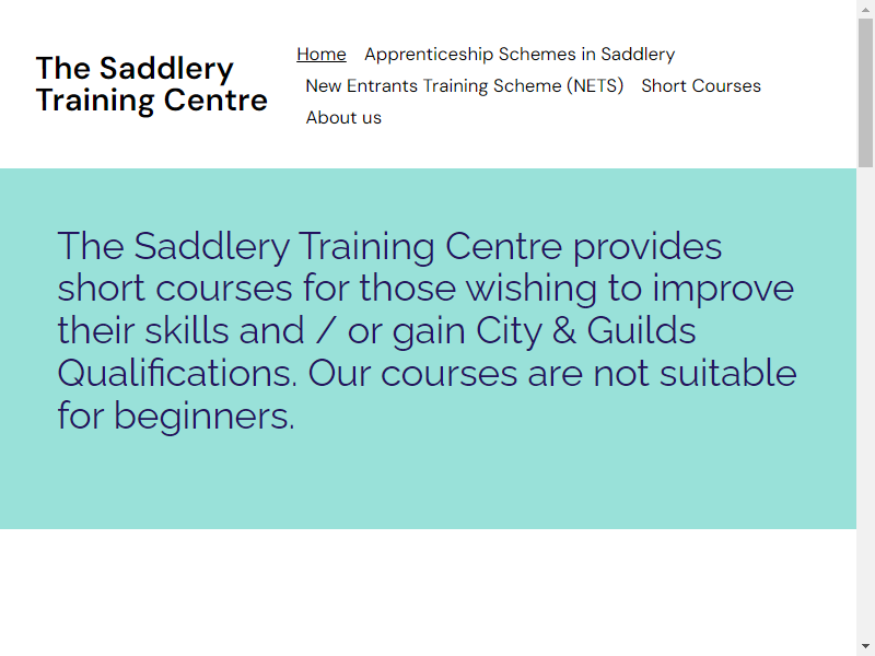 The Saddlery Training Centre