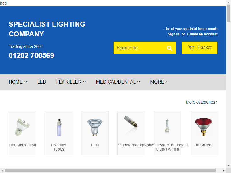 Specialist Lighting Company Limited